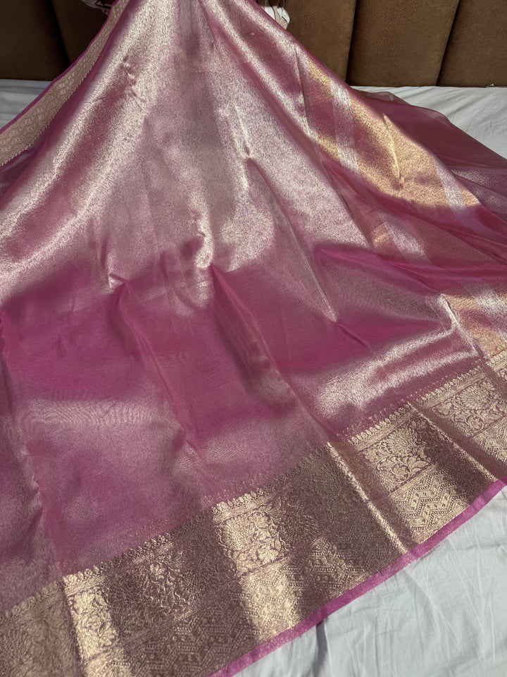 Premium Janhvi Kapoor Tissue Silk Saree