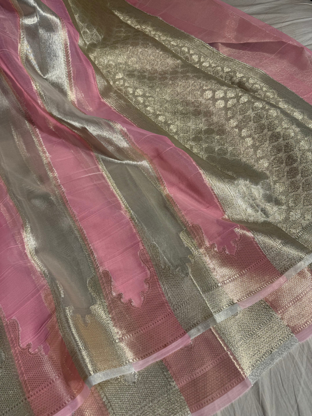 Kiara Mam Inspired Tissue Rangkat Saree