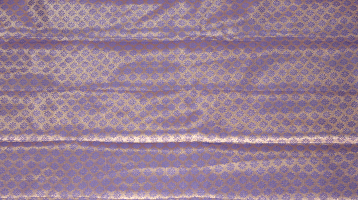 Trendy Pastel Orange Kanjipuram Saree