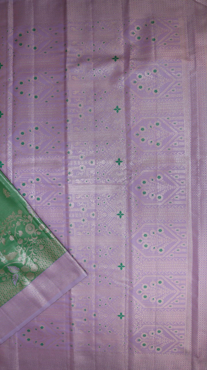Amazing Pastel GreenKanjipuram Saree