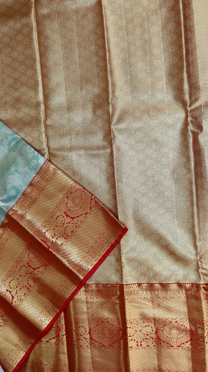 Trendy Green Kanjivaram Silk Saree