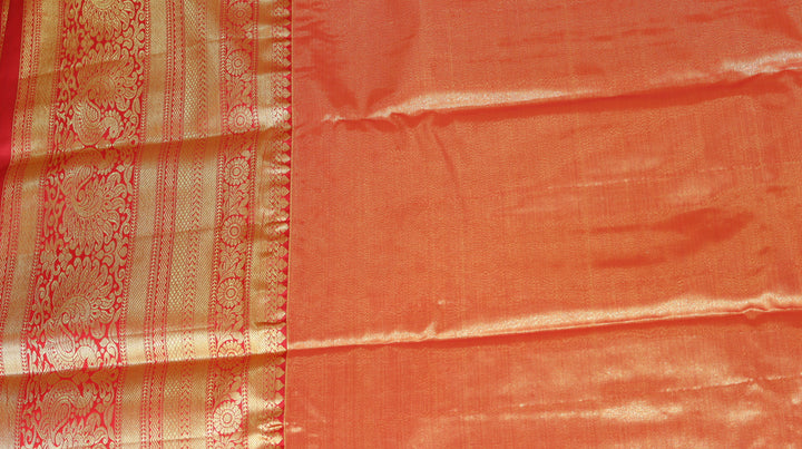 Fancy Grey Kanjivaram Silk Saree