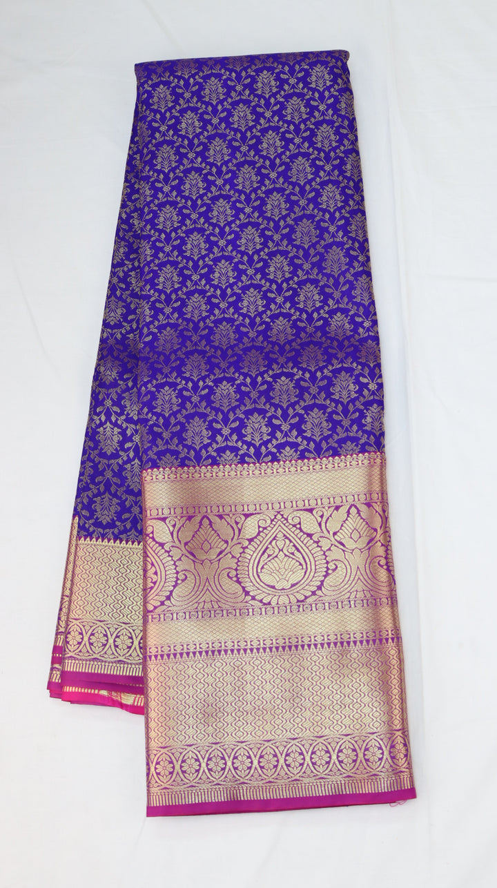 Royal Blue Kanjivaram Silk Saree