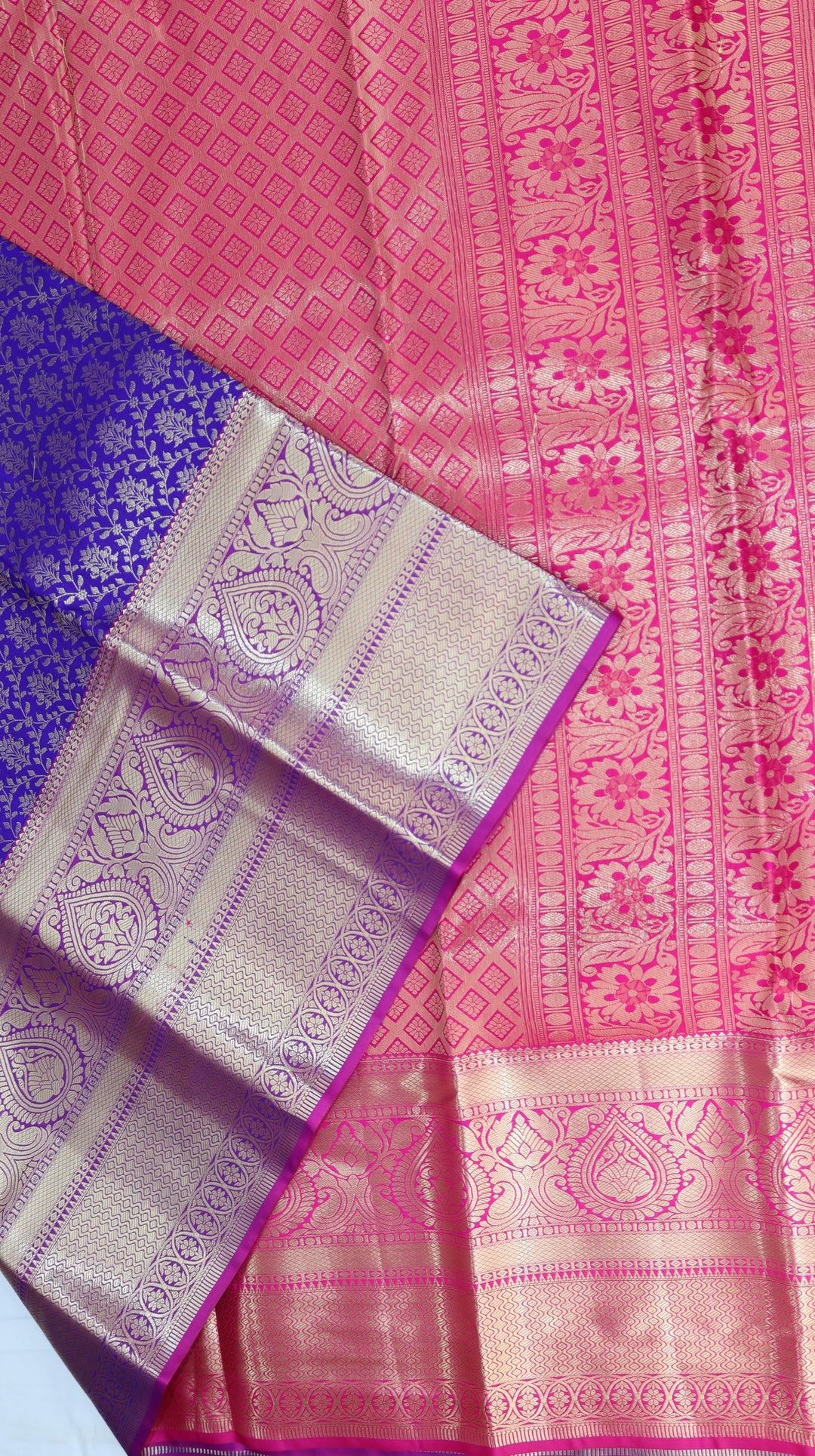 Royal Blue Kanjivaram Silk Saree