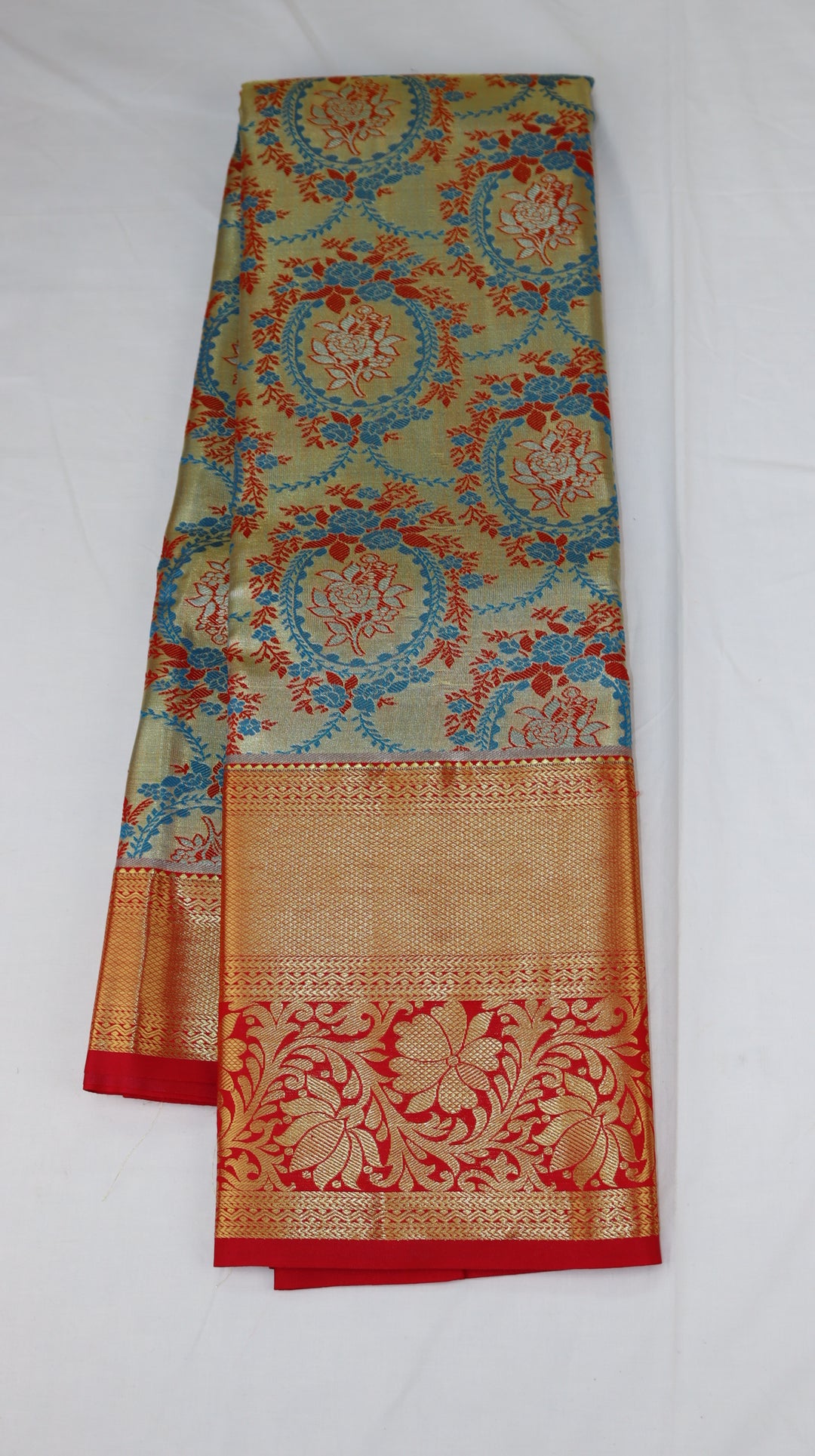 Trendy Tissue Kanjivaram Silk Saree