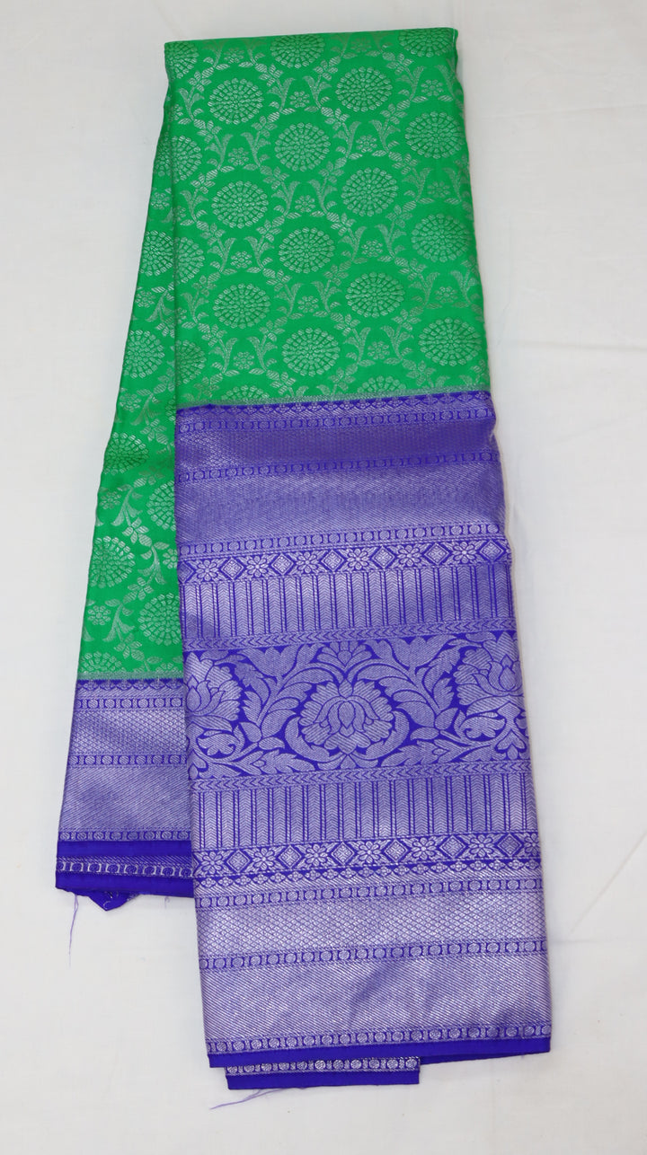 Trendy Green Kanjivaram Silk Saree