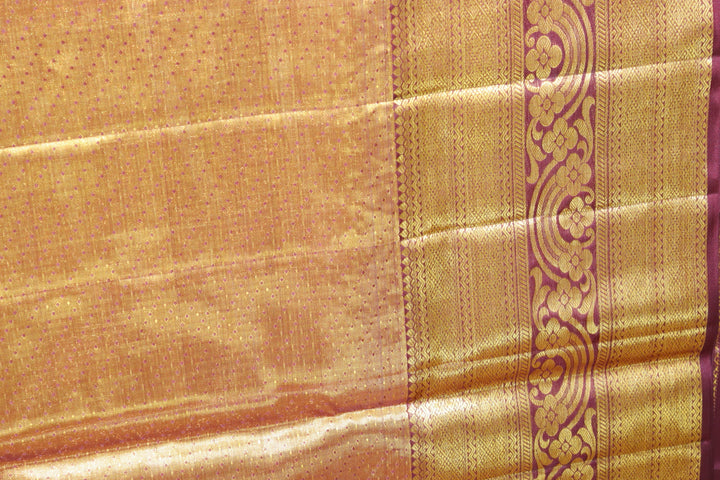 Stunning Yellow Pure Kanchipuram Silk saree From Weavers and Best on Online