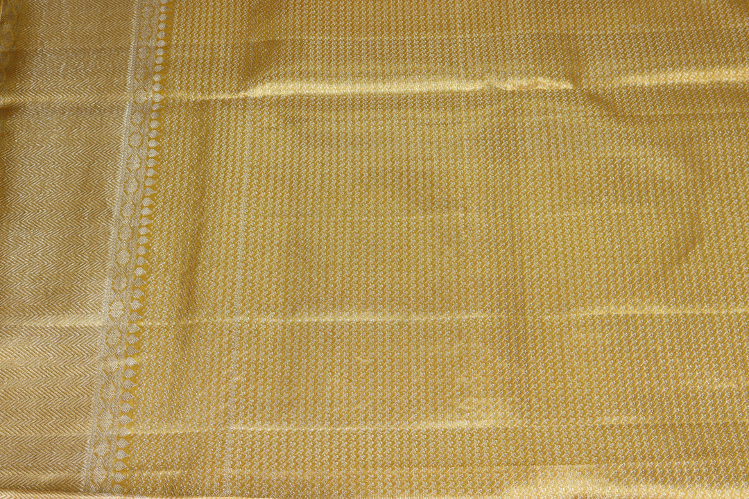 Traditional Gold Pure Kanjipuram Saree From Weavers and Best on Online