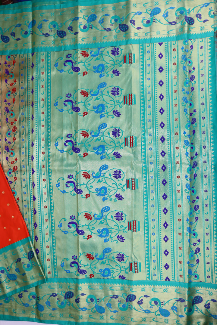 Traditional Red Kanjipuram Saree