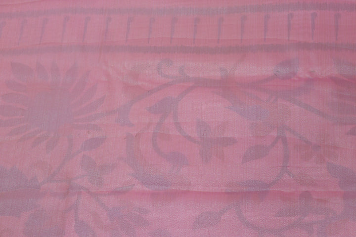 Exotic Baby Pink Kanjipuram Saree
