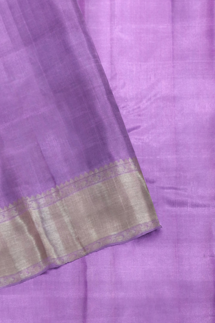 Rich Lavender Pure Kanjipuram Saree